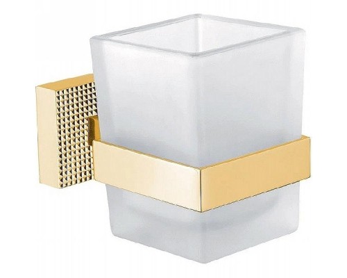 Стакан для зубных щеток Cezares Prizma PRIZMA-TUMS-03/24 Золото 24 карат