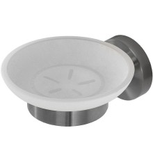 Мыльница Cezares Relax RELAX-SODS-GM Оружейная сталь