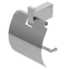 Держатель туалетной бумаги Cezares Slider SLIDER-PH-01 с крышкой Хром
