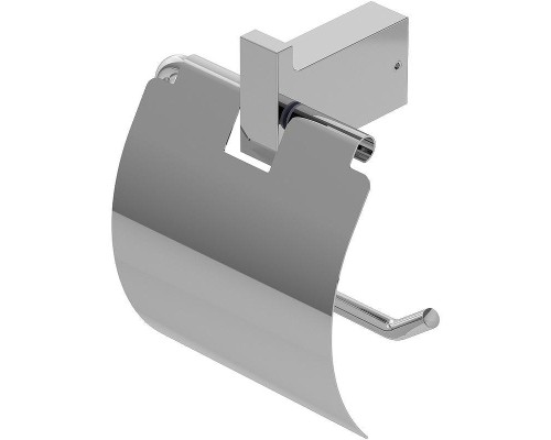 Держатель туалетной бумаги Cezares Slider SLIDER-PH-01 с крышкой Хром