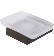 Мыльница Cezares Slider SLIDER-SODS-GM Оружейная сталь