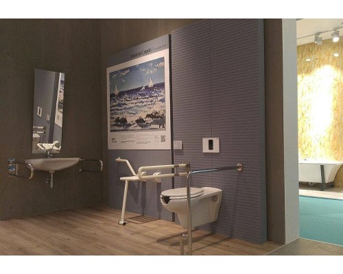 Поручень для унитаза Creavit TB110 Хром