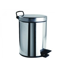 Ведро для мусора Creavit Cop ST16612 цвет Хром