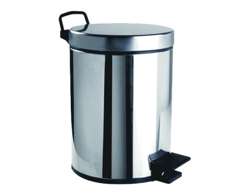 Ведро для мусора Creavit Cop ST16612 цвет Хром