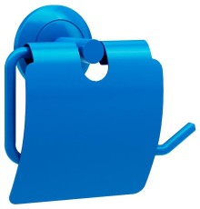 Держатель туалетной бумаги Creavit Ducky BR20213B с крышкой Синий