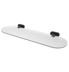 Стеклянная полка Creavit Planet PL18801-S(MA.PL18801-S) цвет Черный матовый