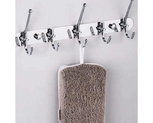 Вешалка для полотенец Frap F201-5 Хром