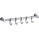 Вешалка для полотенец Frap F205-5 Хром