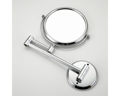 Косметическое зеркало Frap F6106 с увеличением Хром