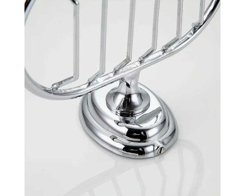 Мыльница Frap F15 F1502-1 Хром