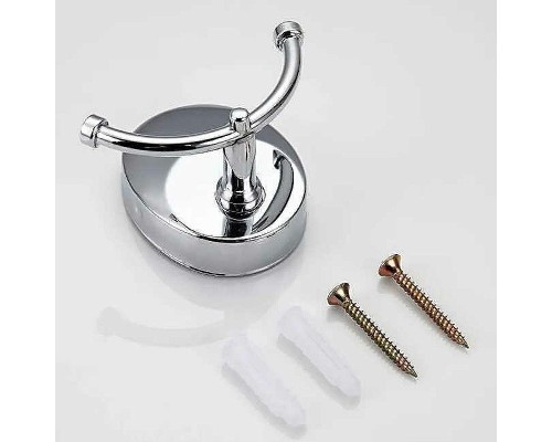 Двойной крючок Frap F16 F1605-2 Хром