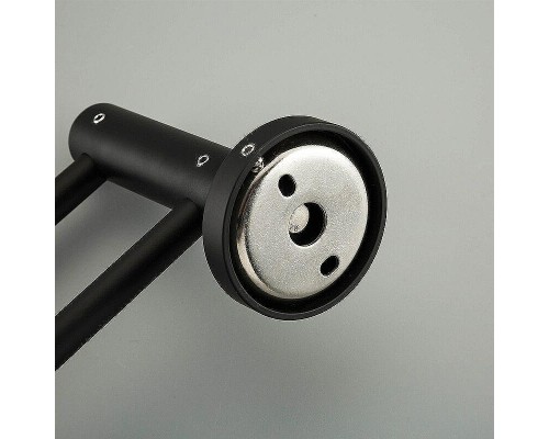 Полотенцедержатель Frap F302 F30209 двойной Черный матовый