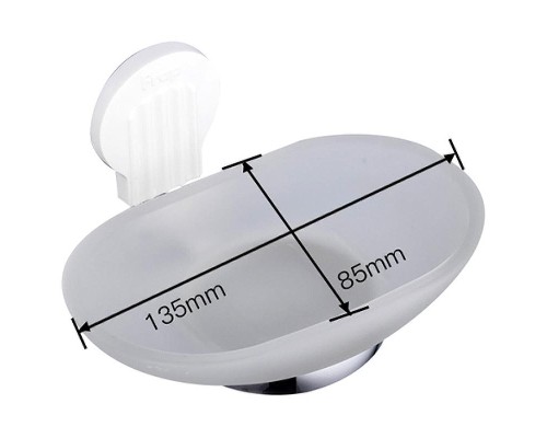 Мыльница Frap F33 F3302 Хром