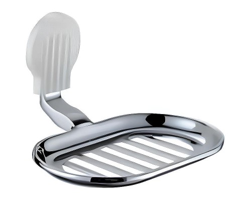 Мыльница Frap F33 F3302-1 Хром