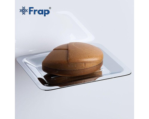 Мыльница Frap F38 F3802-2 Хром