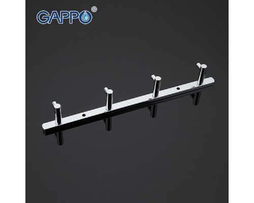 Вешалка для полотенец Gappo G202-4 Хром