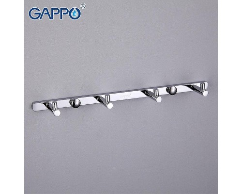 Вешалка для полотенец Gappo G202-4 Хром