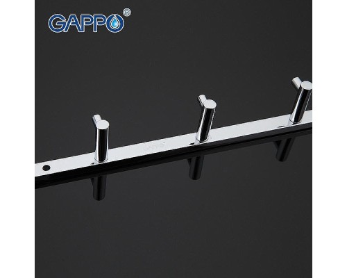 Вешалка для полотенец Gappo G202-5 Хром