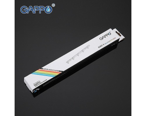 Вешалка для полотенец Gappo G202-5 Хром
