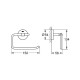 Держатель туалетной бумаги Grohe BauCosmopolitan 40457001 Хром