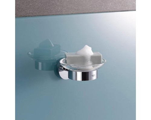 Мыльница Grohe Essentials 40368001 Прозрачное стекло