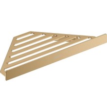 Металлическая полка Hansgrohe AddStoris 41741140 угловая Шлифованная бронза