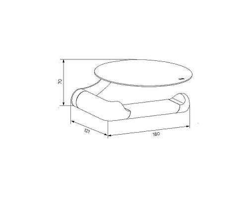 Держатель туалетной бумаги Iddis NOAWT00i43 Белый матовый