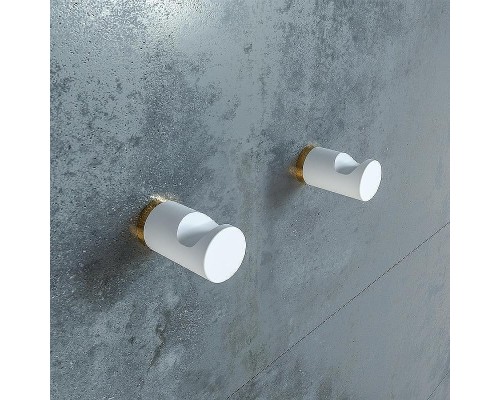 Комплект крючков Iddis Petite PET2SY1i41 Белый матовый