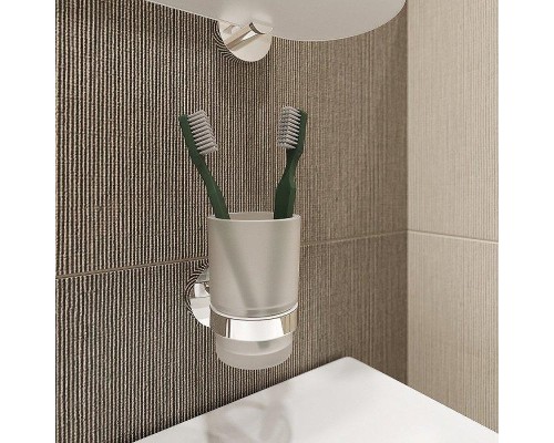 Стакан для зубных щеток Iddis Sena SENSSG1i45 Хром