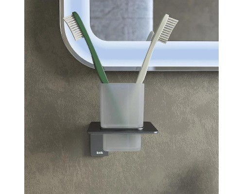 Стакан для зубных щеток Iddis Slide SLIGMG1i45 Графит