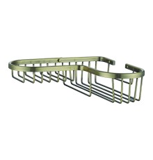 Полка корзина Kaiser KH-5031 угловая цвет Бронза