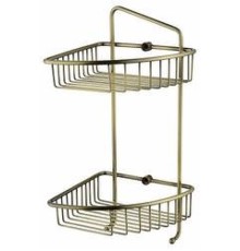 Полка корзина Kaiser KH-5071 угловая цвет Бронза