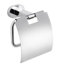 Держатель туалетной бумаги Kaiser Gerade KH-2010 с крышкой цвет Хром