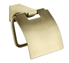 Держатель туалетной бумаги Kaiser Glory KH-4500 с крышкой цвет Бронза