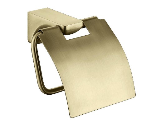 Держатель туалетной бумаги Kaiser Glory KH-4500 с крышкой цвет Бронза