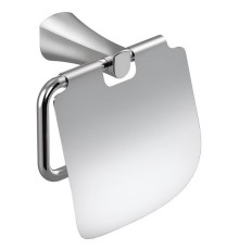 Держатель туалетной бумаги Kaiser Konus KH-2020 с крышкой цвет Хром