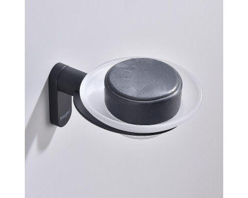 Мыльница Raglo R300.02.06 Черная матовая