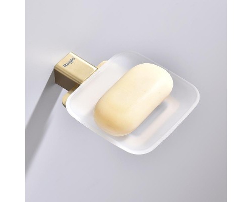 Мыльница Raglo R301.02.03 Золото матовое