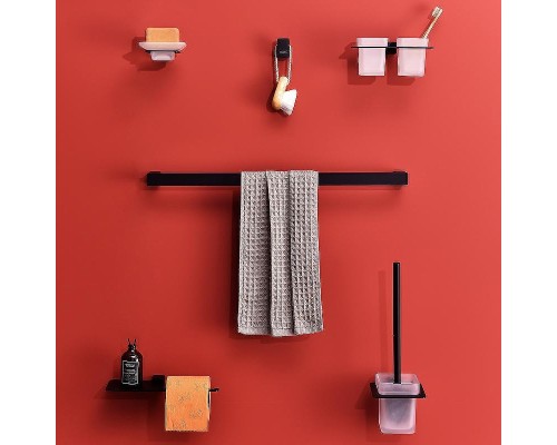 Ершик для унитаза Raglo R301.10.06 Черный матовый