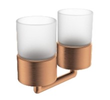 Стакан для зубных щеток Raglo R320.08.33 двойной цвет Медь