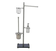 Напольная стойка Savol S-00B02 цвет Хром