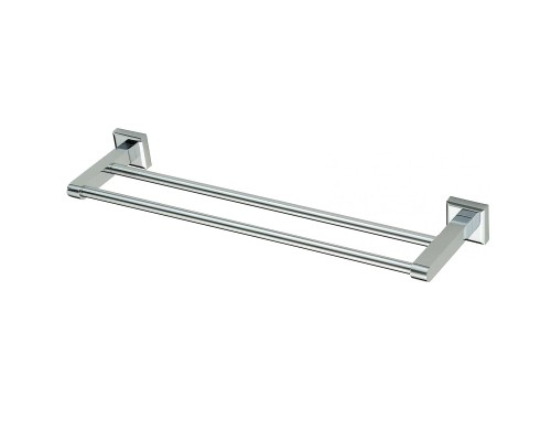 Полотенцедержатель Savol S-509548 двойной цвет Хром