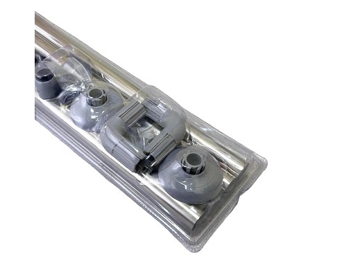 Карниз для ванны Savol SK-8019W цвет Хром