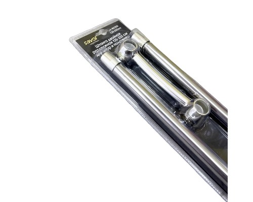 Карниз для ванны Savol SK-8025A цвет Хром