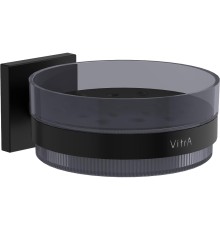 Мыльница Vitra Root A4481236 Черная матовая
