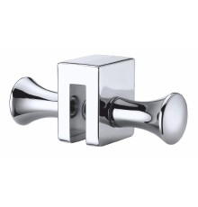 Двойной крючок WasserKRAFT K-423 цвет Хром