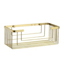 Полка корзина WasserKRAFT K-711BG цвет Золото матовое