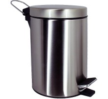 Ведро для мусора WasserKRAFT K-633N цвет Никель