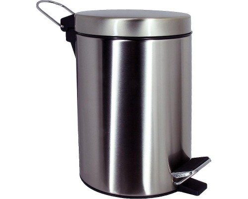 Ведро для мусора WasserKRAFT K-633N цвет Никель