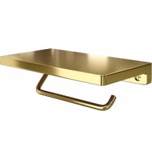 Держатель туалетной бумаги WasserKRAFT K-1725 цвет Золото глянцевое